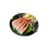  京东超市 解冻即食 北极甜虾刺身  【去头去壳】北极甜虾刺身 120g(净重) 0.12kg