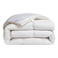 康尔馨 Canasin【95鹅绒被】五星酒店拒水春秋羽绒被绒重1.7斤220*240cm【白色】 新国标拒水-春秋被【220*240cm】