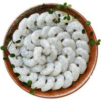 万景 鲜冻加大号虾仁  净重1kg   独立分装 58-66只  （手剥去虾线） 海鲜水产