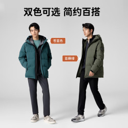 威可多 冒险家二代【商务通勤】85%绒男士修身连帽羽绒服 VES24472128