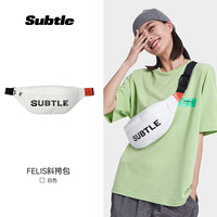 Subtle PANTHER饺子斜挎包男单肩挎包腰包女运动休闲上课大挎包