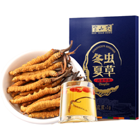 半山农 冬虫夏草6条/克 1克 西藏那曲虫草 滋补品过节