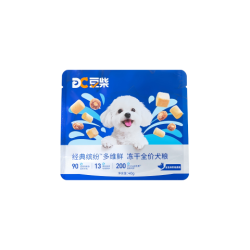 豆柴 经典缤纷多维鲜冻干全价狗粮成犬幼犬小型犬犬粮比熊泰迪狗粮试吃