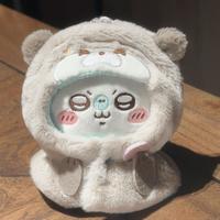 童贝谣日本chiikawa飞鼠莫莫咖手捧毛绒玩偶吉伊卡哇公仔可爱包挂件 飞鼠水獭 10cm