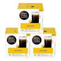 多趣酷思（DOLCE GUSTO）咖啡胶囊胶囊咖啡美式花式意式黑咖啡 美式醇香136g*3盒25年新日期