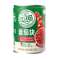 屯河 番茄块 400g 罐头