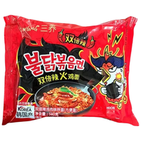 三养双倍辣鸡肉味拌面140克(油炸方便面)