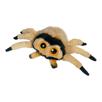 移动端、京东百亿补贴：TY 儿童大眼玩偶阿呆-黑棕色蜘蛛