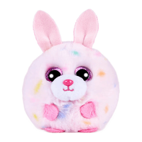 移动端、京东百亿补贴：毛绒玩偶安抚陪伴儿童萌宠沙包玩具草莓-泡泡粉兔42555