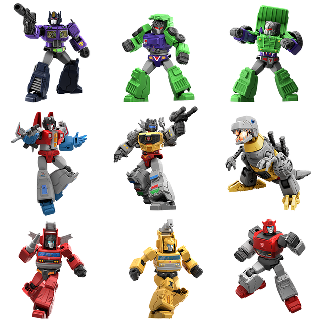 BLOKS 布鲁可积木布鲁可变形金刚潮玩积木群星版第二弹紧急呼救单个群星