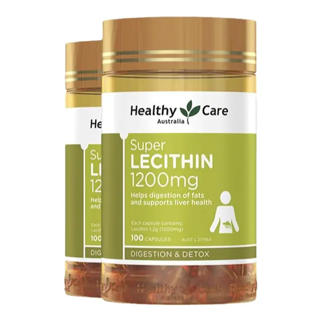 HealthyCare/澳世康 卵磷脂 大豆卵磷脂 软胶囊