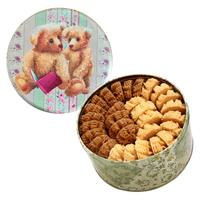 Congmingxiaoxiong 聪明小熊 曲奇饼干组合装 2口味 640g（咖啡+牛油小花）