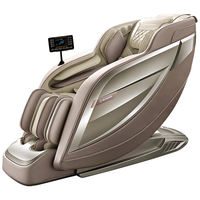 西屋S500PLUS全自动3D家用按摩椅太空舱沙发全身按摩椅高端甄选送老人实用 蓝灰色