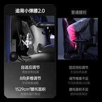 傲风【NiKo】电竞椅M6人体工学椅电脑椅游戏椅办公椅学习宿舍椅子 M6专业版无脚托