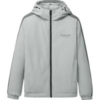【奥莱】HLA/海澜之家秋冬季轻薄羽绒服连帽抽绳工装风保暖外套男