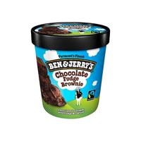 BEN&JERRY'S BEN & JERRY'S冰淇淋 草莓芝士465ml 本杰瑞冰激凌桶装 海外原装进口