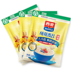 西麦 即食燕麦片1854g 冲饮谷物代餐营养早餐膳食纤维无额外添加蔗糖