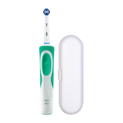 Oral-B D12旋转充电成人男女款电动牙刷配牙刷旅行盒