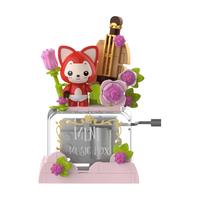 JAKI 佳奇 JK6505 阿狸玫瑰星云手摇音乐盒