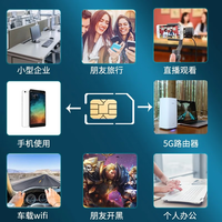 欧本 全国5Gcpe路由器纯流量卡随身wifi无线上网卡设备小时卡移动路由器西藏新疆云南 每月