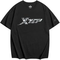 XTEP/特步 百搭潮流 男士短袖T恤 珍珠白、正黑色、岩浆灰、芭乐粉、净空蓝、暖杏色、魔力紫 S,M,L,XL,2XL,3XL