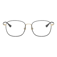Ray-Ban 雷朋 RayBan）金属方形近视眼镜框复古轻盈修颜光学镜架0RX6418D 3100黑色镜框