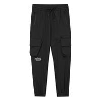 美特斯邦威（Meters Bonwe）休闲裤男秋季运动潮流直筒裤子男舒适休闲-不参与买免活动 L款-乌黑-男款 S 男165女155