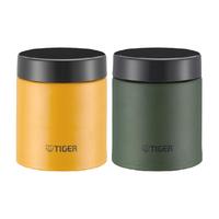 虎牌tiger日式保温杯焖烧杯大容量便携不锈钢真空粥汤早餐杯500ML