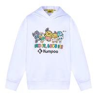 【小黄鸭联名】2024薰风 KUMPOO运动外套儿童开衫连帽卫衣宽松运动服