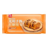 Guang Ming Pai/光明牌 鲜奶刀切 速冻面食 手撕红糖馒头 600g*1袋 包装 280g