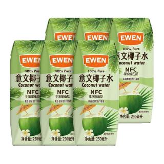 EWEN 印尼进口椰子水 250ml*6盒 1500ml