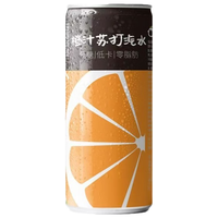 田园约定橙汁苏打汽水 低糖低卡0脂气泡水330ml*6罐饮料整箱装 【6罐】橙汁苏打汽水