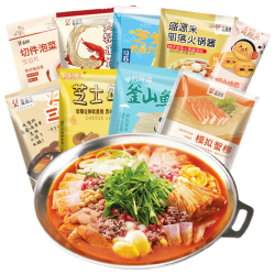 盛源来 部队火锅套餐904g 蟹棒鱼饼 芝士年糕 踏青露营春游 火锅料食材