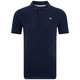 TOMMY HILFIGER 纯棉双扣领修身短袖POLO衫