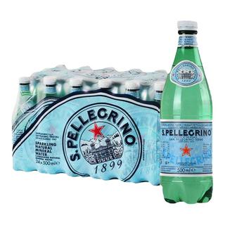 圣培露 天然矿泉水气泡水 500ml*24瓶