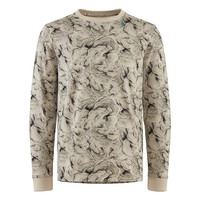 Klattermusen攀山鼠 山下系休闲长袖卫衣T恤男款生命树 20672M Lichen Clay(苔藓粘土灰) XL