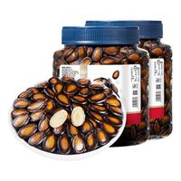 华味亨话梅味西瓜子400g香味颗粒罐装坚果炒货咸味休闲零食年货