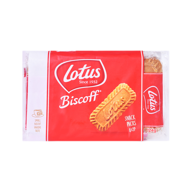 Lotus 缤咖时 焦糖饼干 124g