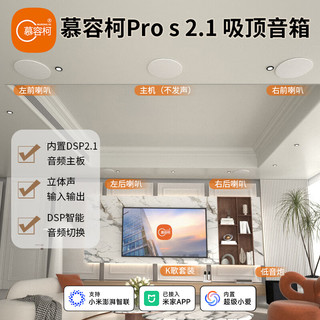  慕容柯 已接入米家APP 吸顶音响+DSP+双声道重低音+米家APP
