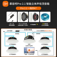 慕容柯 立体声 吸顶音响 DSP 双声道重低音 米家APP