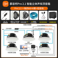 慕容柯 已接入米家APP 吸顶音响 DSP 双声道重低音 米家APP 低音炮