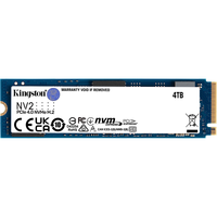 Kingston 金士顿 NV2系列 SNV2S NVMe M.2 固态硬盘 4TB（PCIe 4.0）