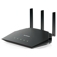 NETGEAR 美国网件 RAX10 双频1800M 家用千兆路由器 Wi-Fi 6  黑色