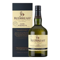 知更鸟 Redbreast 12年桶强 单一壶式蒸馏 56.3%vol 700ml 爱尔兰威士忌