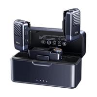 绿联MIC6无线领夹麦克风一拖一相机收音麦直播降噪手机收音器户外主播拍视频专业设备75196