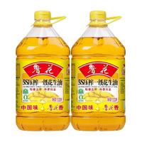 鲁花 5S压榨一级花生油 3.06L*2
