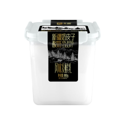 天润 X  新疆奶皮子桶装酸奶低温风味发酵乳 880g*1
