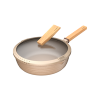 悦味 28CM元麦不沾煎炒锅