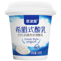 恩波露 希腊酸奶 100g*4杯 0蔗糖自然发酵