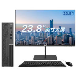 海尔 台式机电脑（i7-13620H/16G/1T）+23.8寸显示器